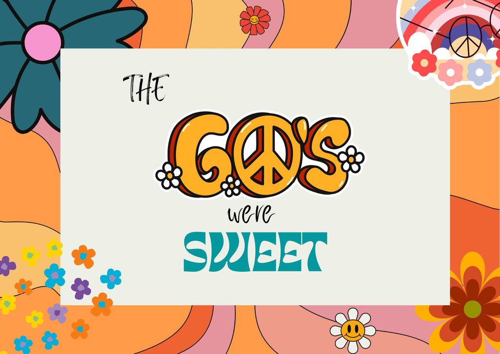 60's retro sweet box