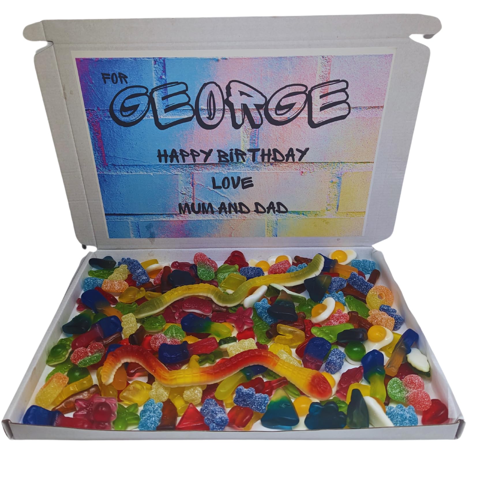 Extra large personalised teen sweet box | XL pick n mix box| Personalised XL birthday sweet box| Teen birthday gift| Teen sweet box| Kids sweet box| 10th 11th 12th 13th 14th 15th 16thbirthday
