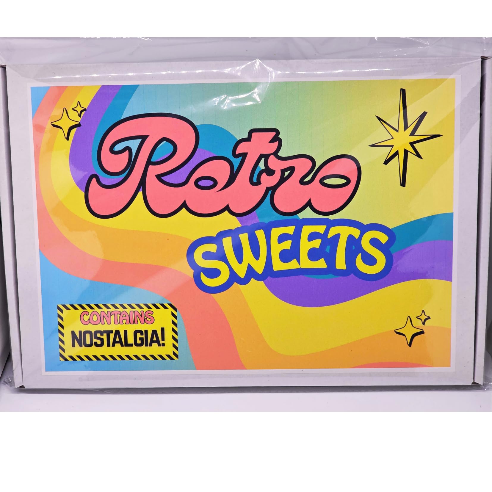 Retro Sweets personalised Gift Box – Classic Old School Sweet Selection Hamper – Nostalgic Pick and Mix Candy Gift for Birthdays, Christmas, Parties, Thank You Gifts