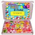Personalised Birthday Sweet Box