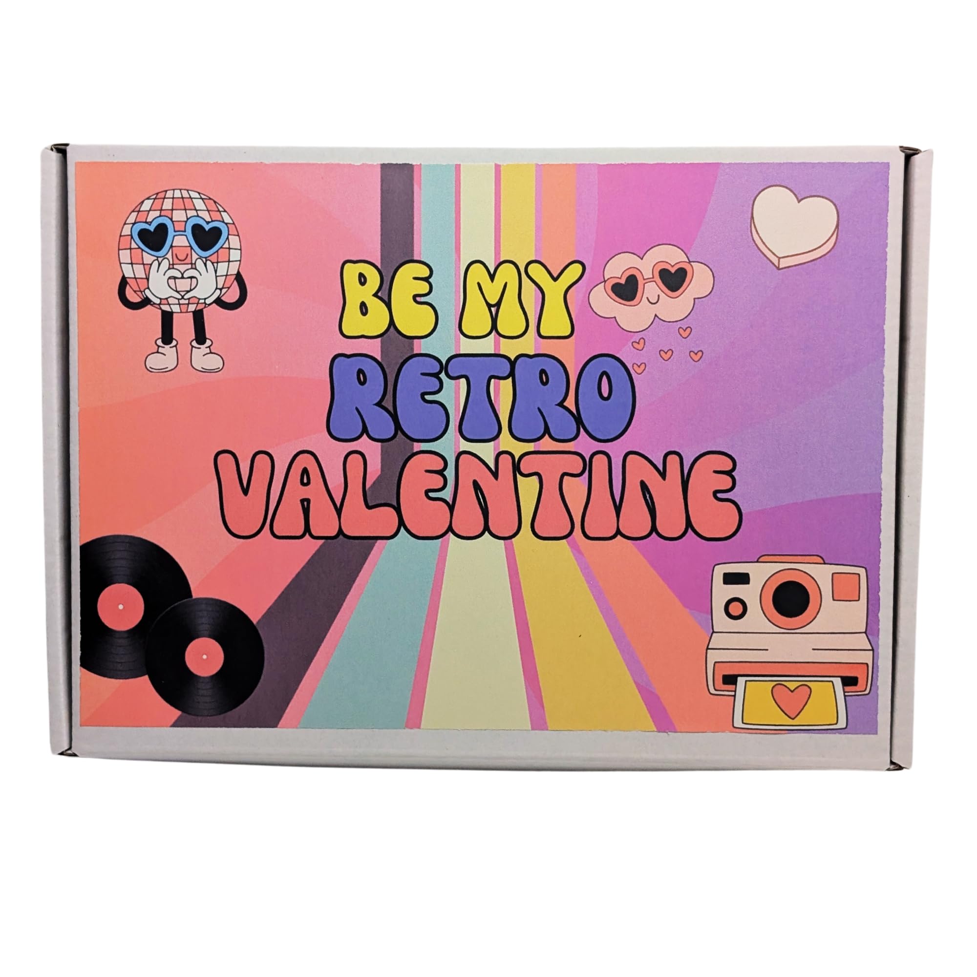 Be my retro valentine sweet box|retro valentines sweet box|retro sweets |Valentines sweet box | Valentines gift| Valentines day|Personalised valentines sweet box