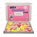 Best grandma sweets, best grandma sweet box, grandma sweet box, best grandma birthday gift,Grandma card
