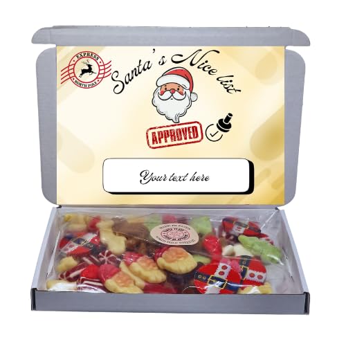 Nice list approved sweet box|Nice list| Santa sweets|Christmas sweets|Nice list certificate