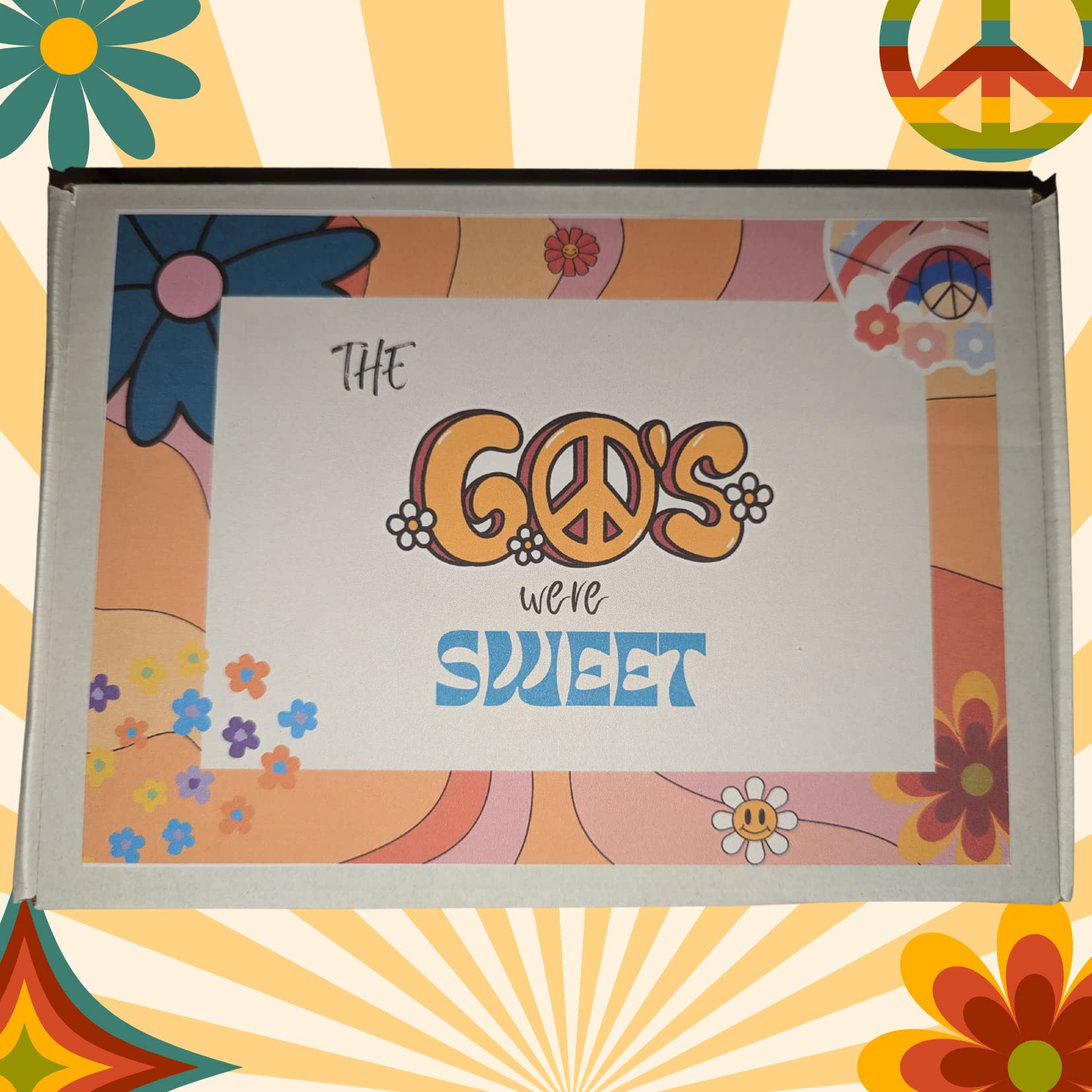 60's retro sweet box