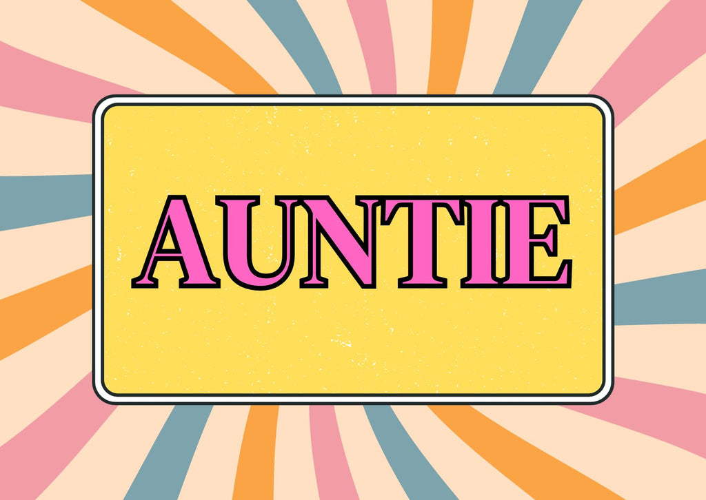 Personalised Auntie sweet box |Auntie sweet box| Auntie| Auntie birthday| Auntie gift| Happy birthday Aunt| Aunty