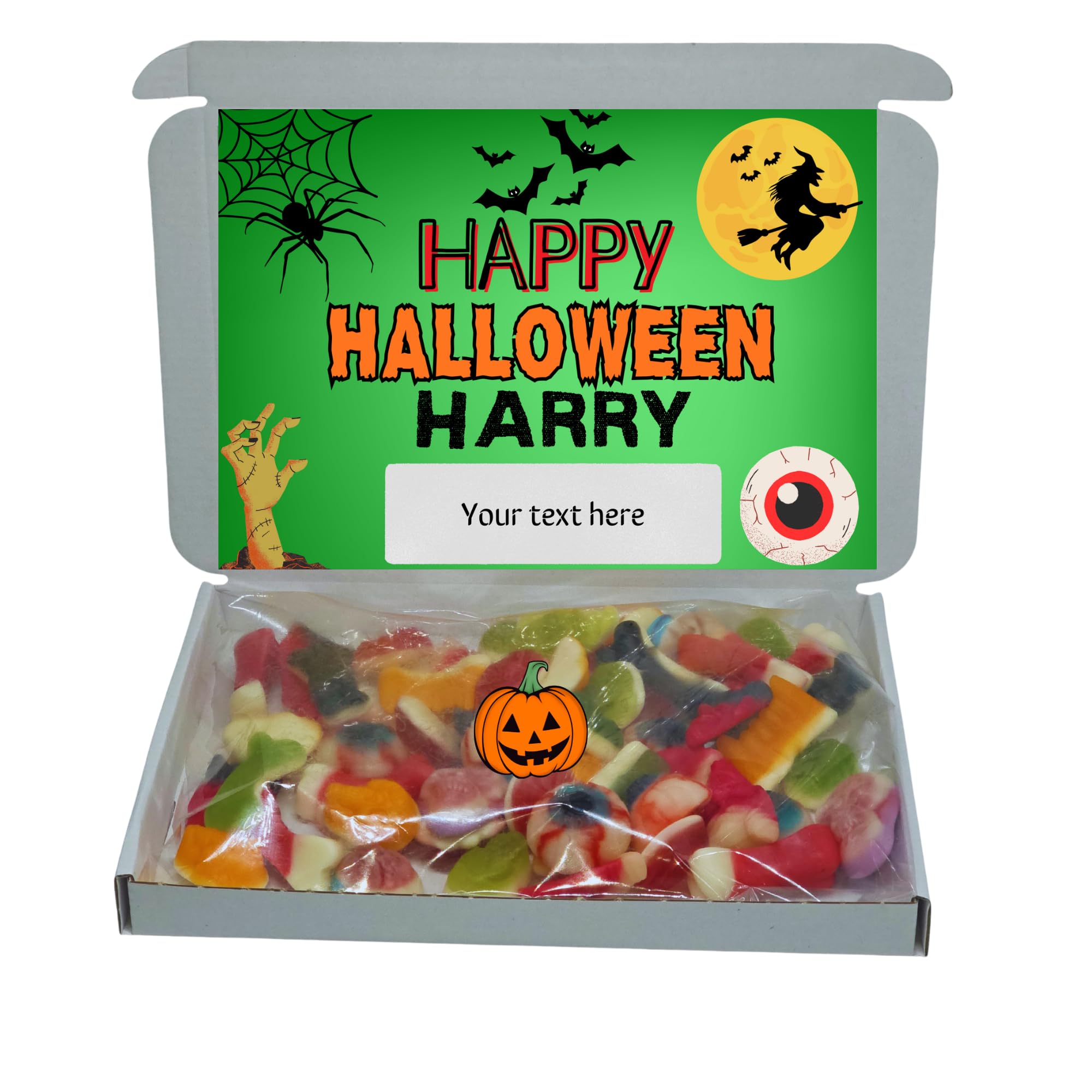 Personalised Halloween sweet box |Halloween treat box |Halloween sweets |Halloween |Halloween kids sweets|