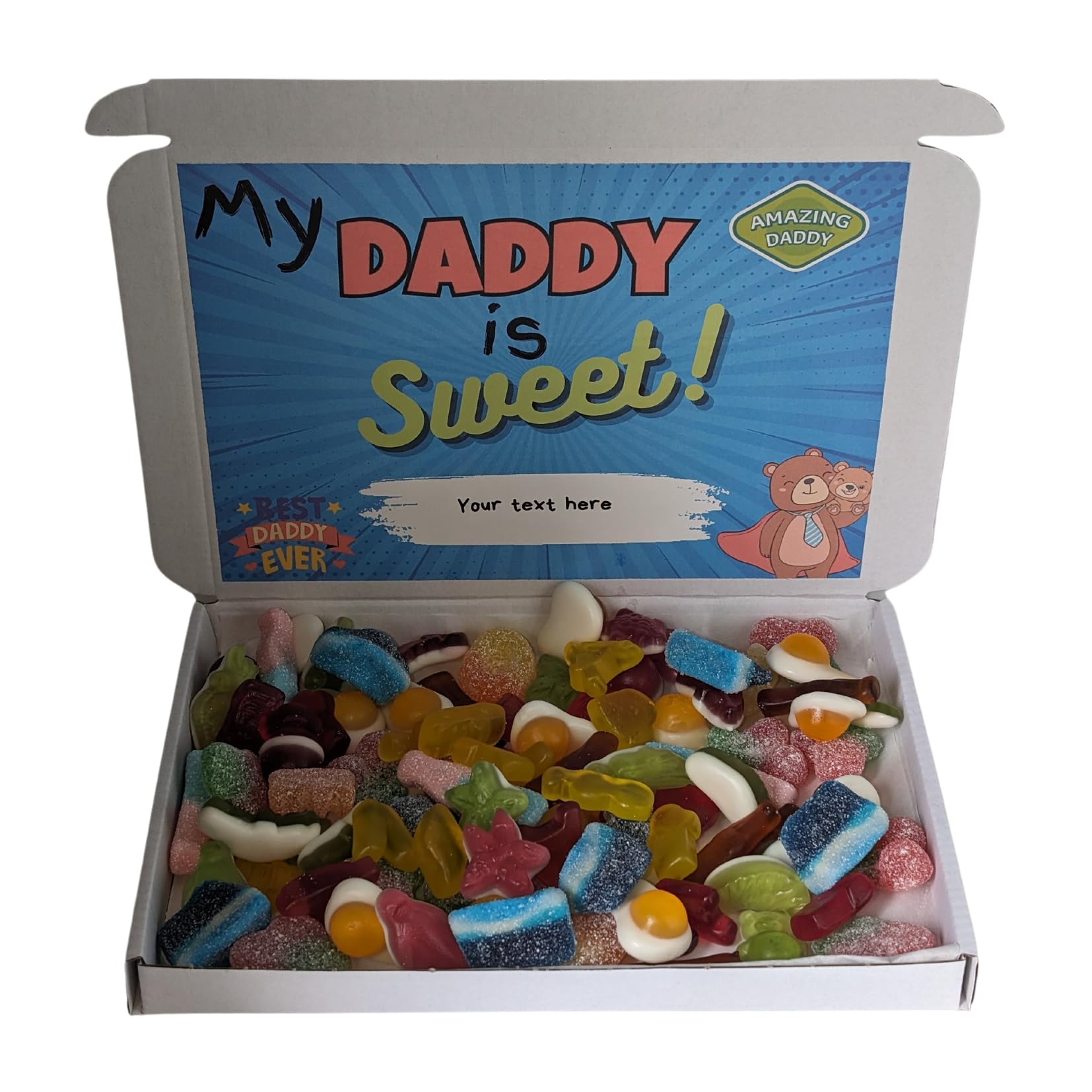 Daddy sweet box | Father's day pick n mix box | Father's Day Sweets |Father's day gift | Father's day | Daddy gift| Daddy