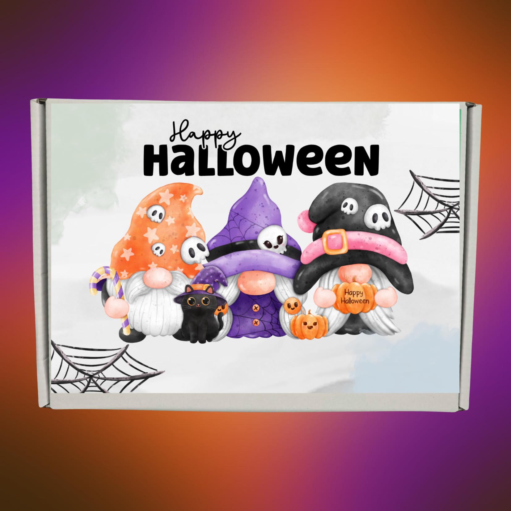 Personalised halloweensweet box