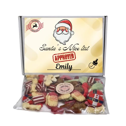 Nice list approved sweet box|Nice list| Santa sweets|Christmas sweets|Nice list certificate