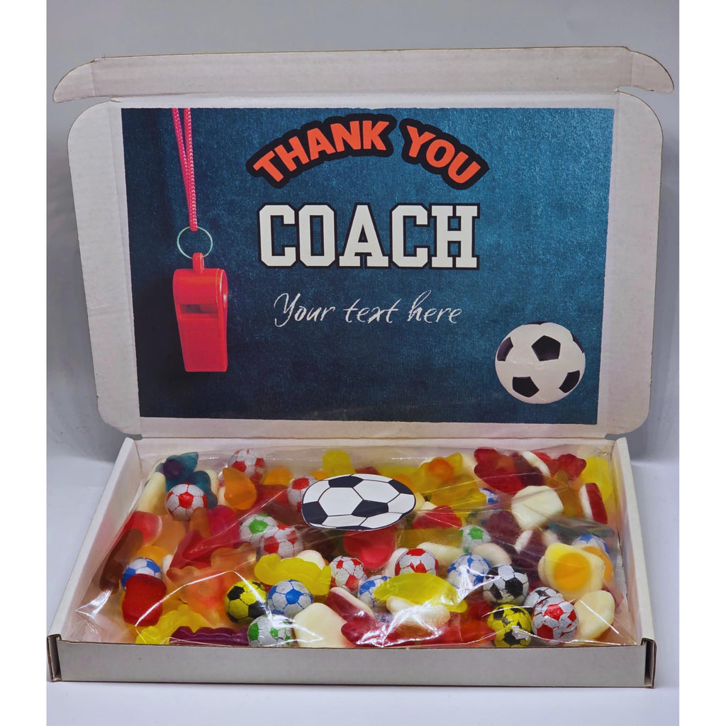 Thank You Football coach Sweet Gift Box