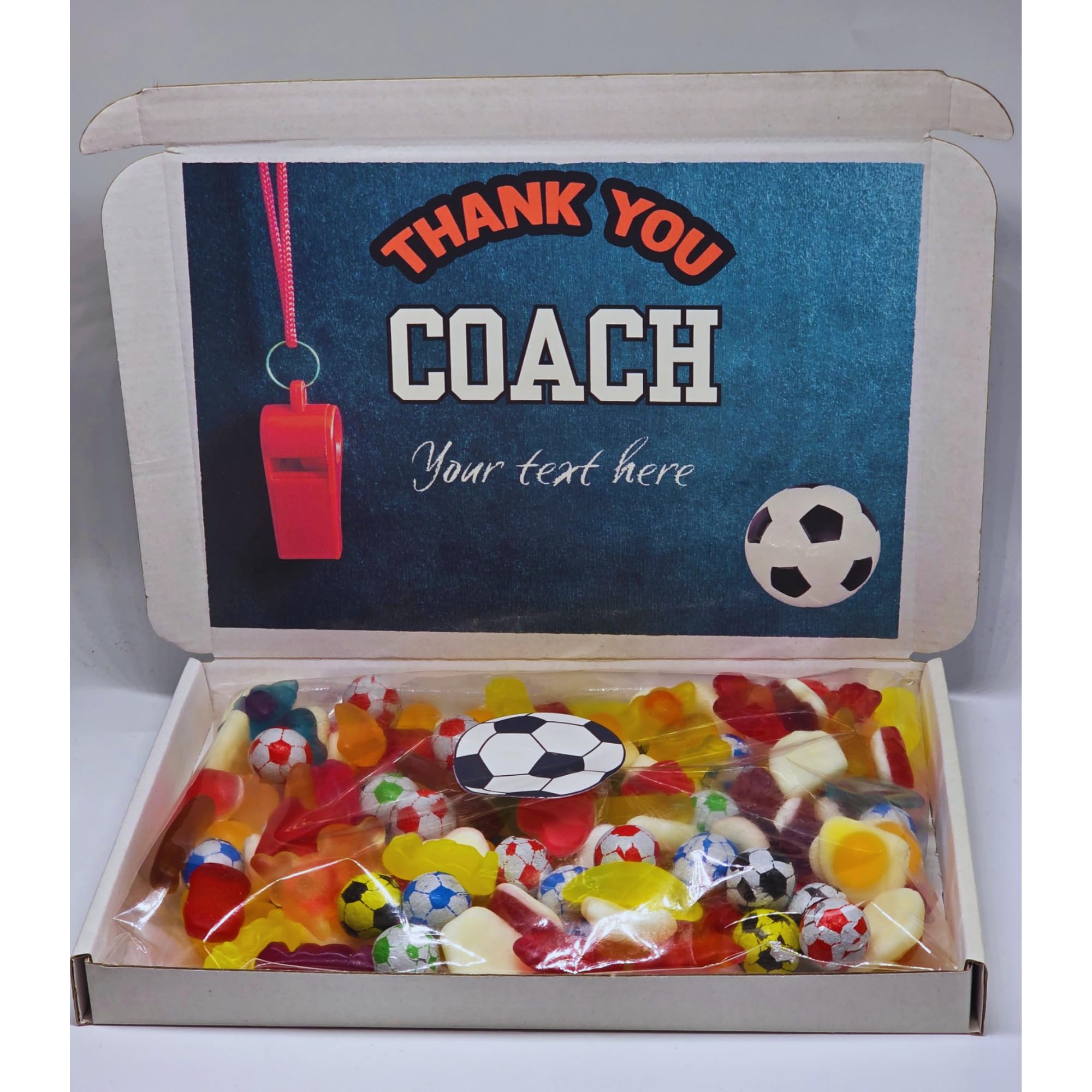 Thank You Football coach Sweet Gift Box
