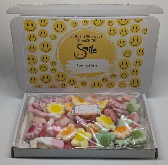 Something sweet to make you smile sweet box |Something to make you smile| Thank you gift| | Just to say|sweets gift||Thinking of you|chin up