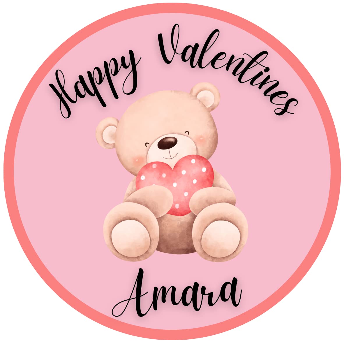 Personalised kids valentines sweet pouch - Valentine's sweet pouch -Valentines candy bag -Valentine gift for son/daughter -valentine's kids gift -cute valentine present