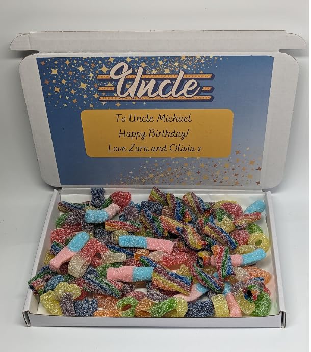 Uncle personalised sweet box| Uncle sweet box | Uncle birthday gift | Personalised uncle sweet gift | uncle birthday| Uncle
