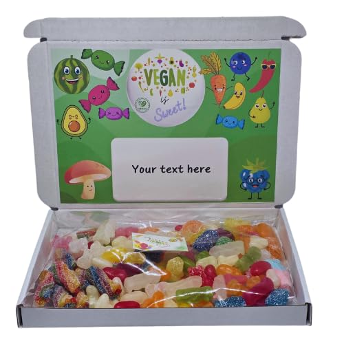 Personalised Vegan sweet box