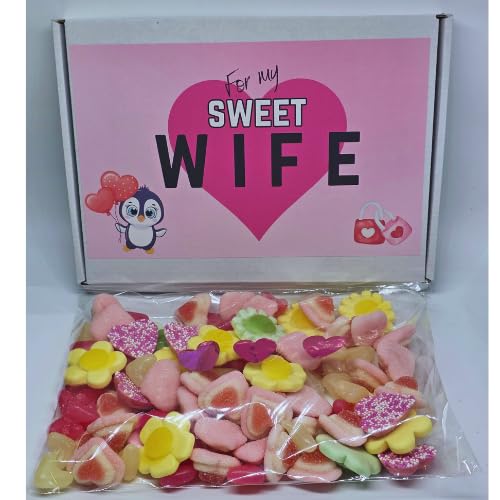 Wife personalised sweet box| Wife gift| Wife sweets | Wife birthday gift| Wife| Wife sweets