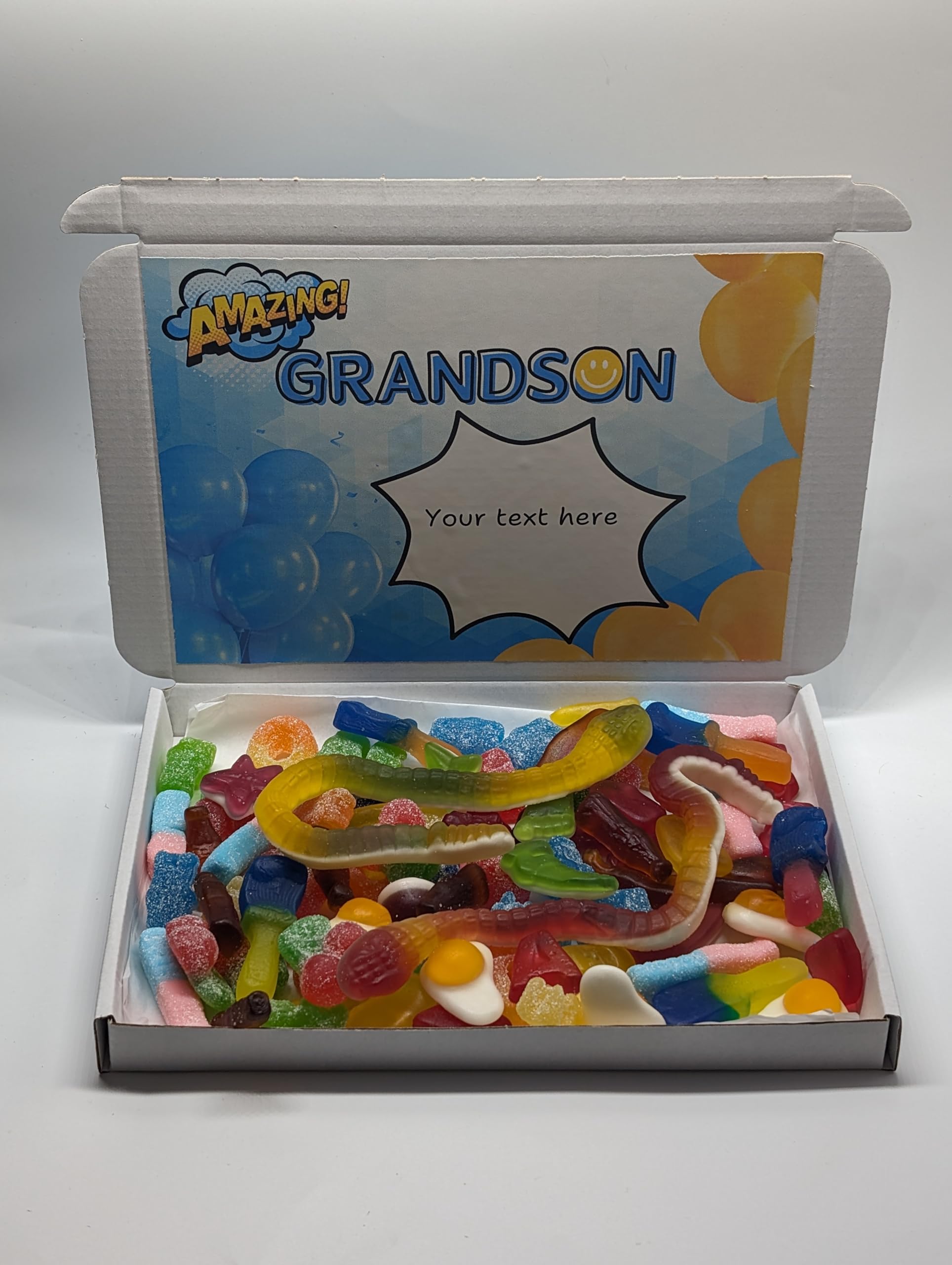 Generic Grandson personalised sweet box Grandson birthday Grandson gift