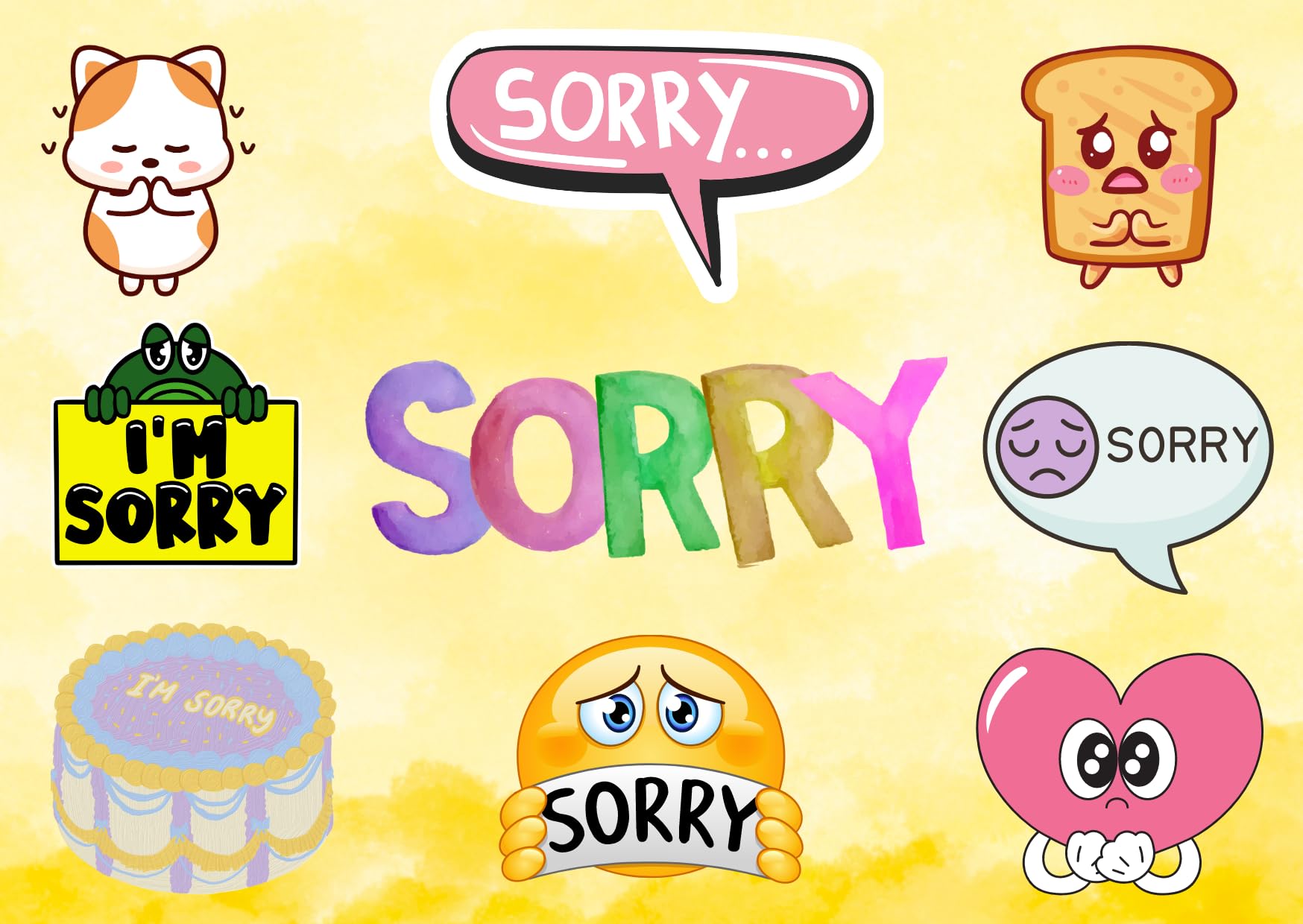 Personalised Sorry sweet box, sorry gift