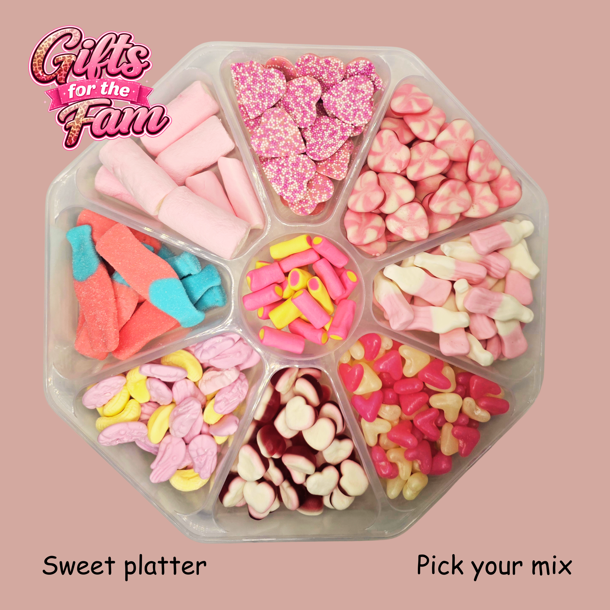 Personalised Teacher Sweet Gift platter